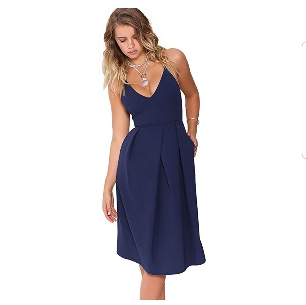 Navy dress